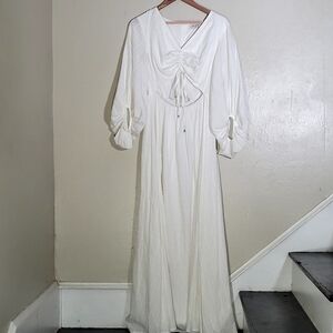 AURA Cutout Maxi Dress, Size M